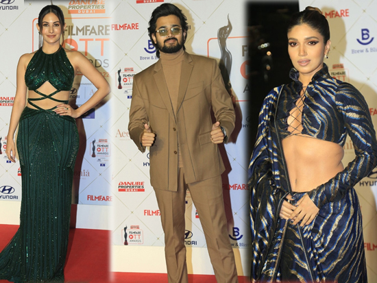 Popular Celebs At Filmfare OTT Awards Red Carpet